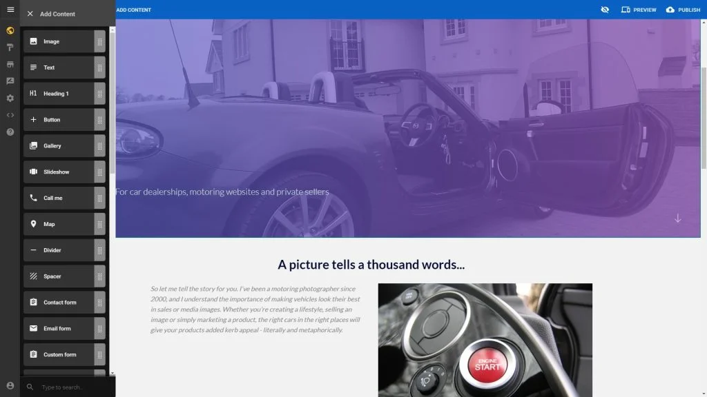 Создавайте сайты быстрее и проще: представляем конструктор Website Builder V8