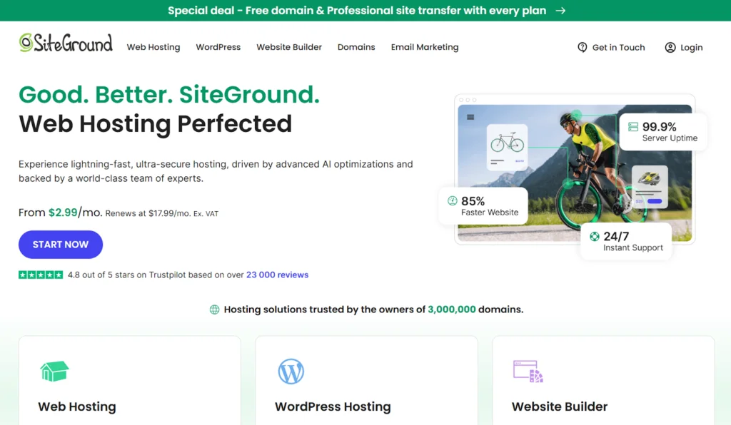 Top 10 Best Hosting Services for Small Businesses in 2025