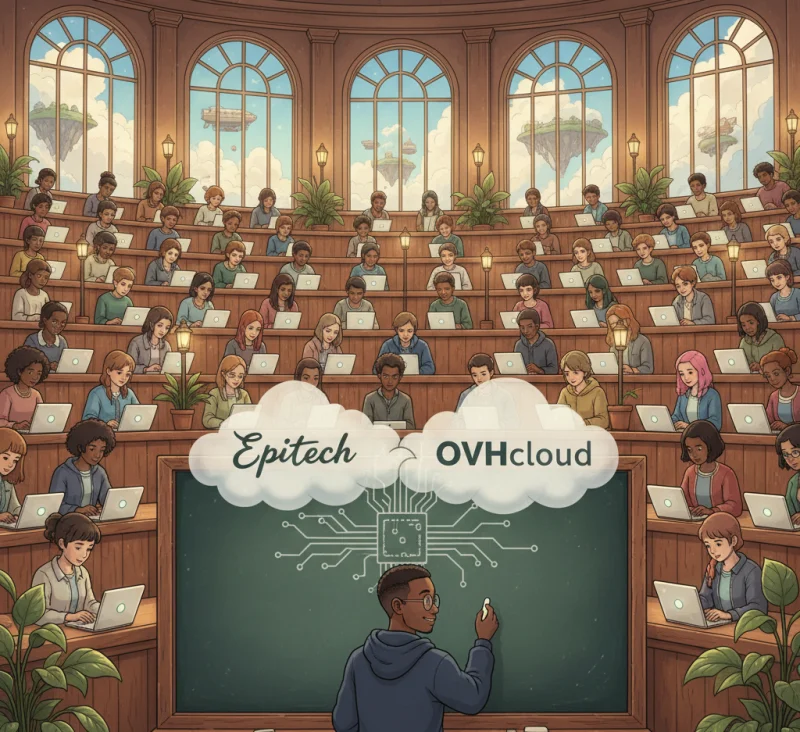 OVHcloud and Epitech Team Up: Building the Future Together!