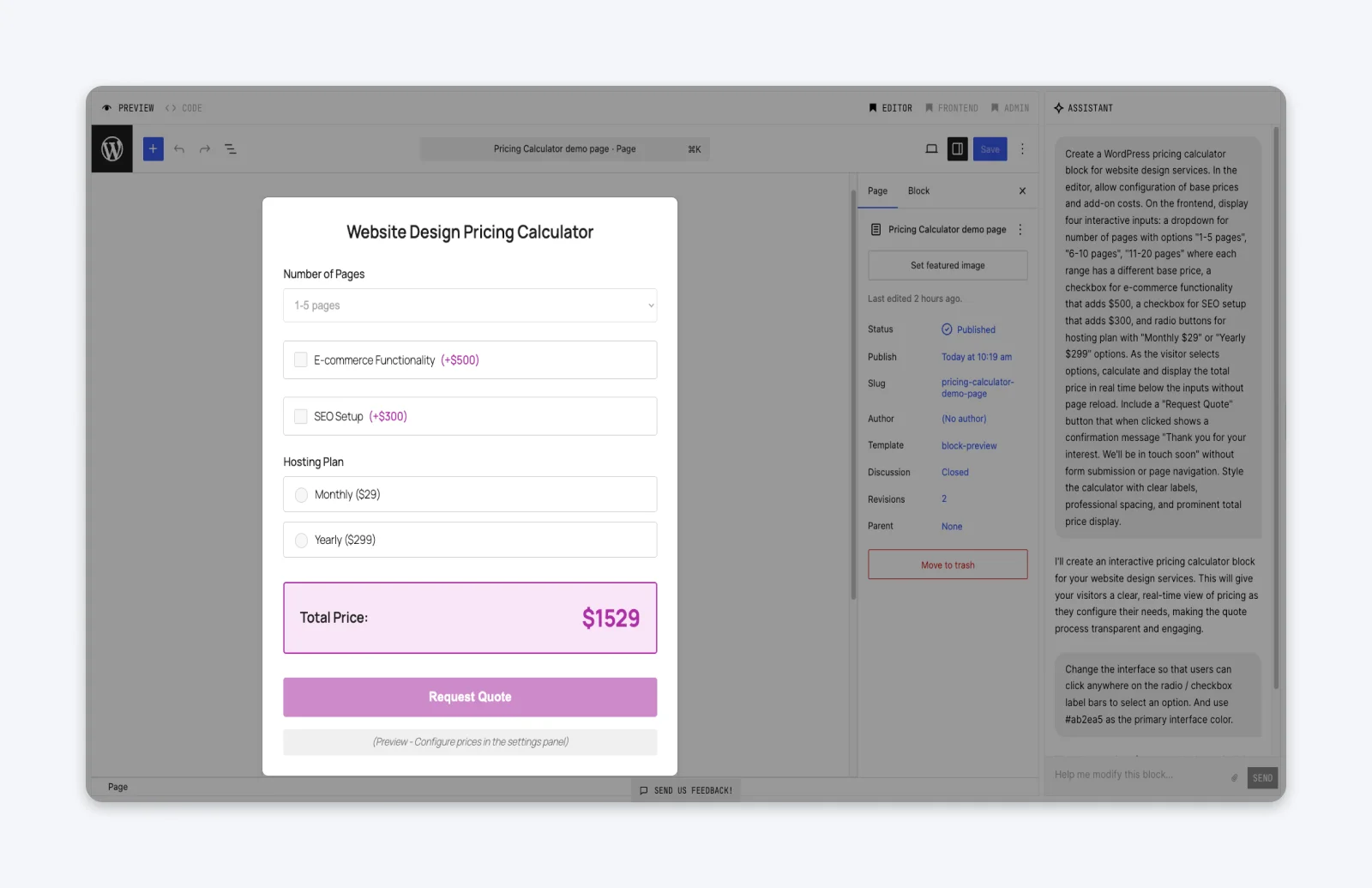 WordPress Telex Hands-on Review: Does This AI Tool Match the Hype?