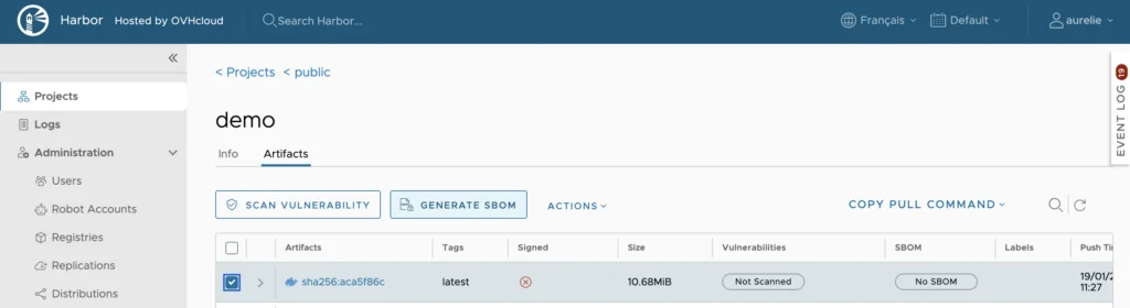 Secure your Software Supply Chain with OVHcloud Managed Private Registry (MPR)
