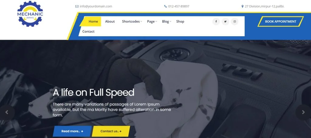 14 Best Auto Repair Themes for WordPress