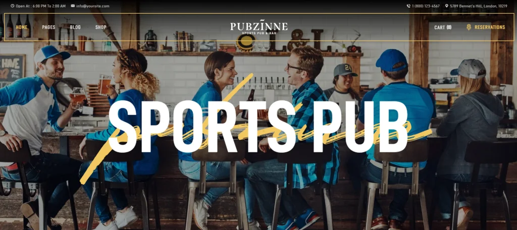 17 Best WordPress Themes for Bars and Pubs