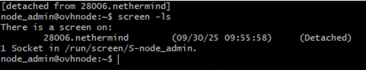 Running an Ethereum Node on OVHcloud Public instances