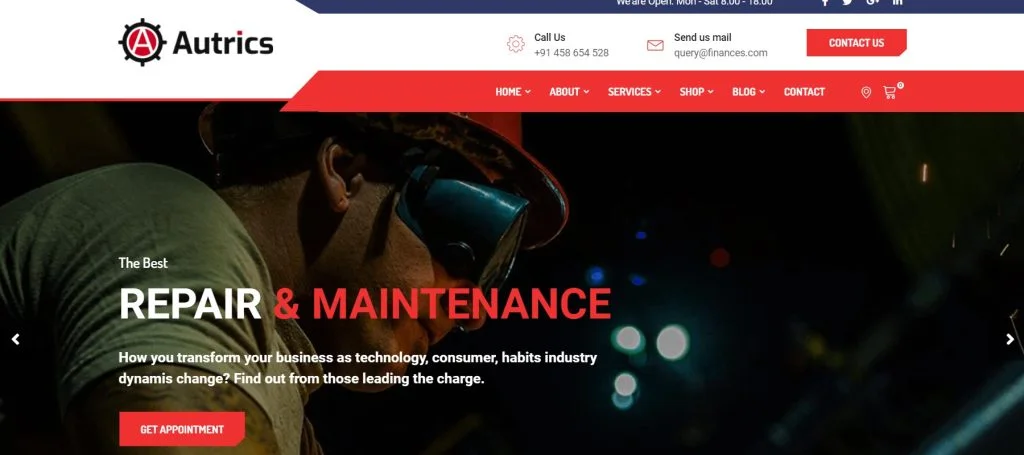 14 Best Auto Repair Themes for WordPress