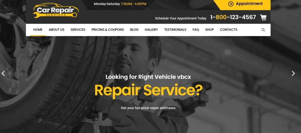 14 Best Auto Repair Themes for WordPress