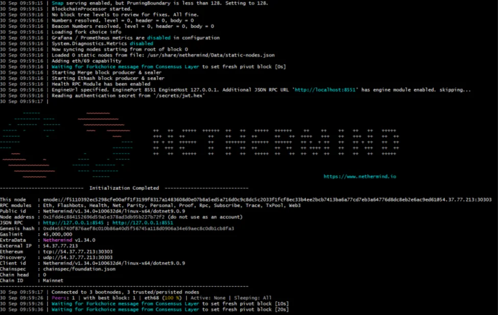 Running an Ethereum Node on OVHcloud Public instances