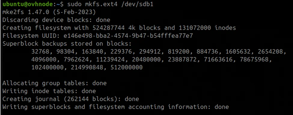 Running an Ethereum Node on OVHcloud Public instances