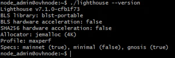 Running an Ethereum Node on OVHcloud Public instances