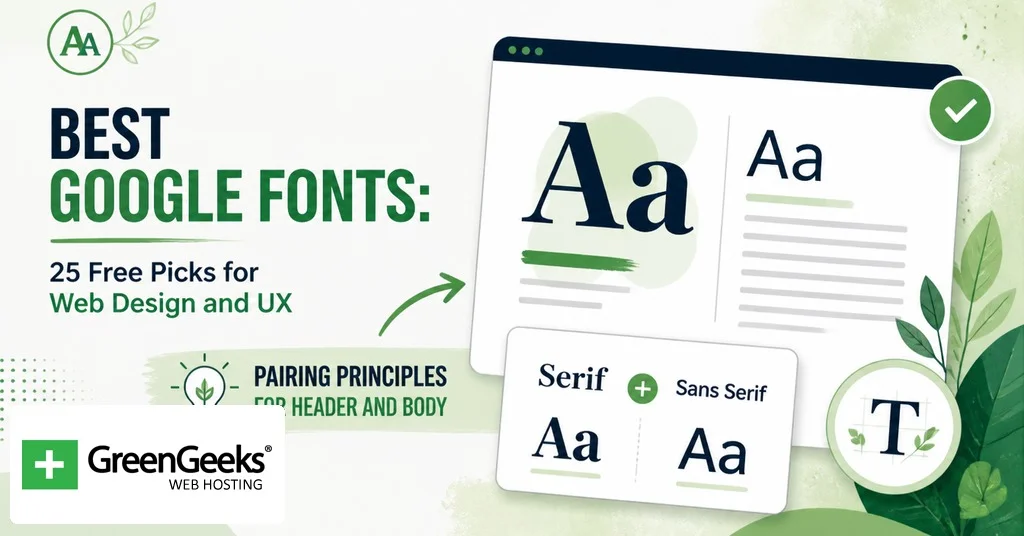 Best Google Fonts: 25 Free Picks for Web Design and UX