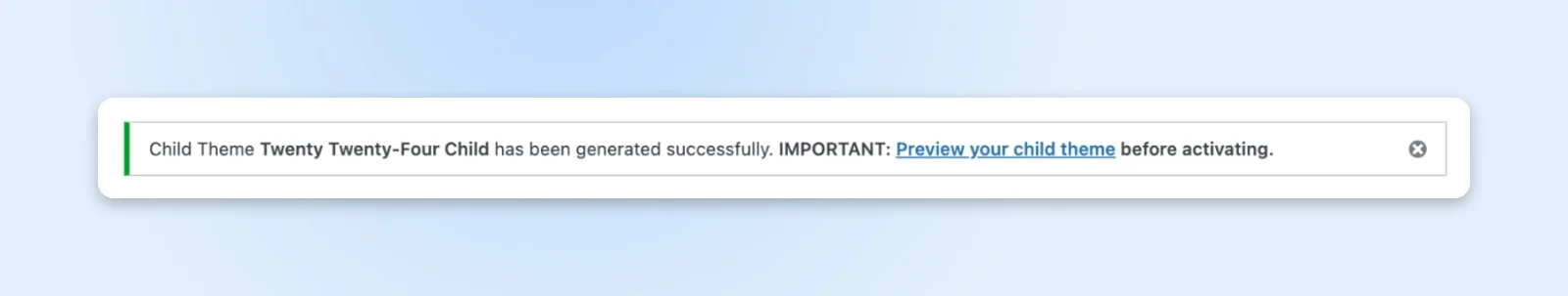 How to Create a WordPress Child Theme