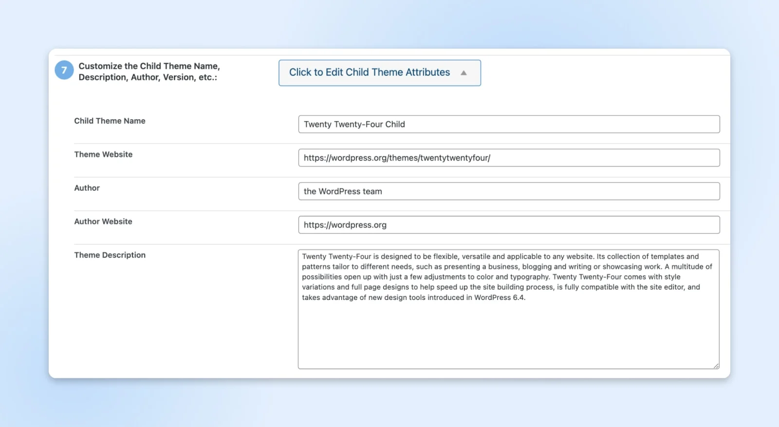 How to Create a WordPress Child Theme