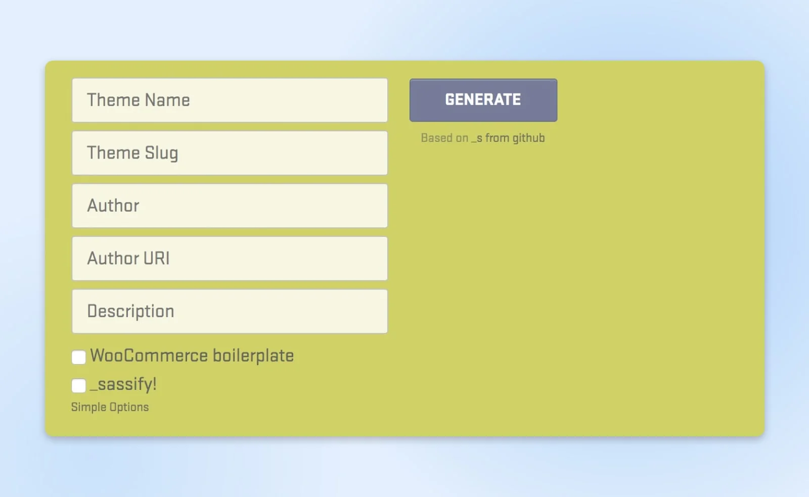 So You Want To Build Your Own Custom WordPress Theme?